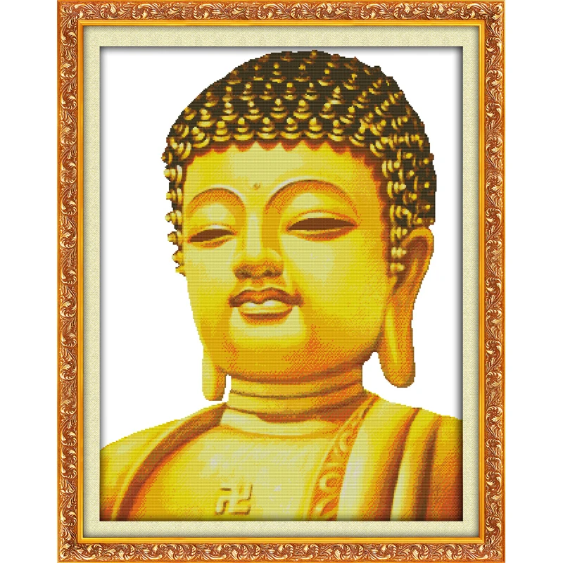 Buddha religious diy Counted Cross Stitch Sets figure Cross Stitch 11CT