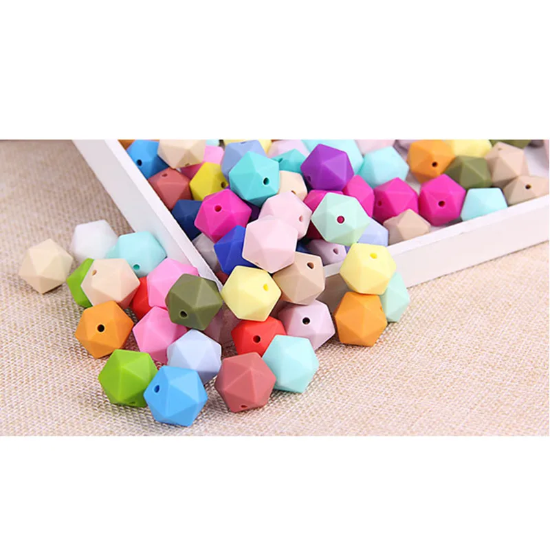 Силиконовый Прорезыватель для зубов Chenkai 14 мм 100 шт.|teething toys|baby teething toysteether silicone |