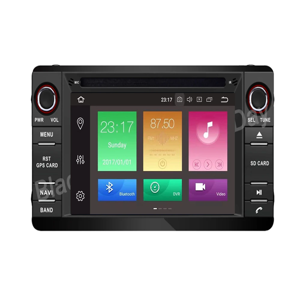 Top Android9.0 2Din Radio Car DVD GPS For MITSUBISHI OUTLANDER 2017 2014 2015 2016 GPS for PAJERO ASX 4G Radio BT 4.0 1