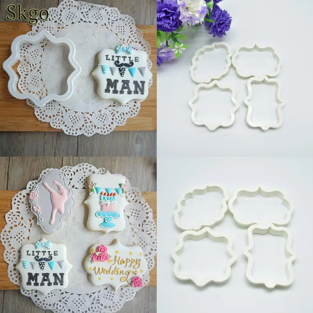 

New Dialog Cloud Cake Mold Plastic ABS Pastry Biscuit Cookie Cutter DIY Fondant Decorating Baking Tools Sugar Paste Mold