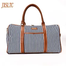 JXSLTC холщовая кожаная женская сумка для путешествий, женская сумка для путешествий, большая сумка для выходных, сумка на ночь для переноски багажа, сумки на плечо