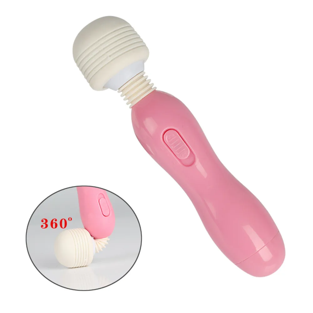 Magic Wand Vibrator Adjustable Powerful Vagina Vibration Massager AV Vibrator for Women USB Charging Sex Toys Clitoris Stimulate (17)