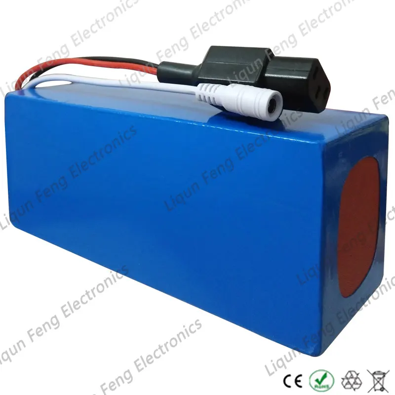 Perfect Wholesale 5pcs/Lot EBike Battery 250W 350W 500W 36V 10AH Built in 15A BMS 36V 10AH Scooter Lithium Battery+5pcs 42V 2A Charger 5