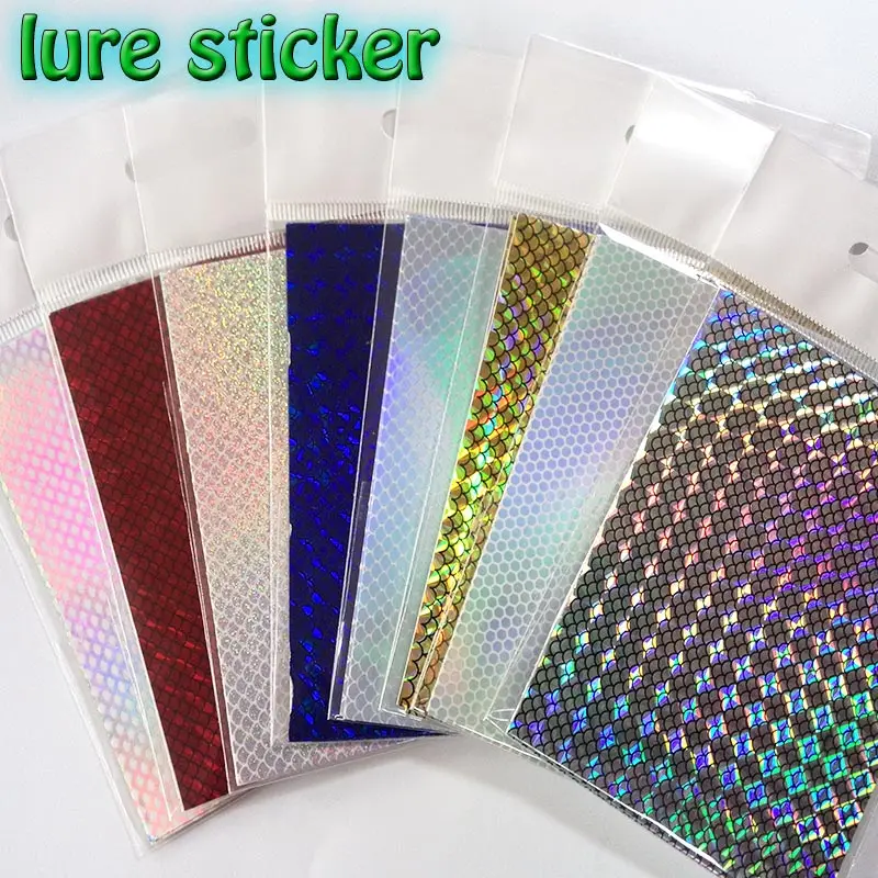 Sisik Ikan Jig Dan Memikat Sticker Mix 8 Jenis Colr Stiker 16 Kertas Lot Panjang 7 3 Cm Lebar 10 Cm Colr Capture Sangat Indah Lure Sticker Fishing Scalejigs Jig Aliexpress