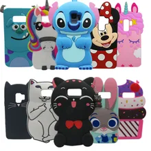 Для samsung S9 Plus, чехол, милый, 3D, силиконовый, кот, кекс, мультяшный, мягкий, чехол для samsung Galaxy S8 PLUS, S7 Edge, S9, S10, чехол, Fundas