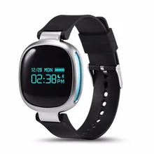 Bluetooth SmartBand E08 с сердечного ритма Мониторы браслет IP67 Водонепроницаемый Smart запястье Фитнес трекер для IOS Android