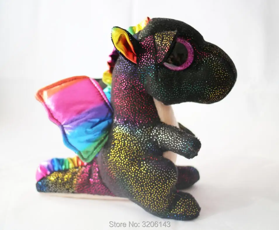rainbow dragon plush