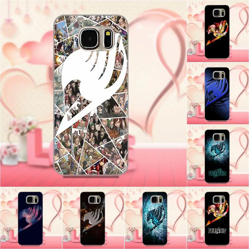 Oedmeb чехол с логотипом Феи хвоста из мягкого ТПУ для Galaxy A3 A5 A7 J1 J3 J5 J7 2016 2017 S5 S6 S7 S8 S9