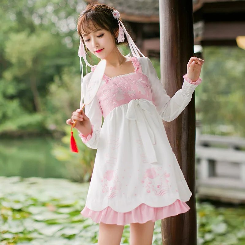 Princess sweet lolita dress Candy rain new women's day