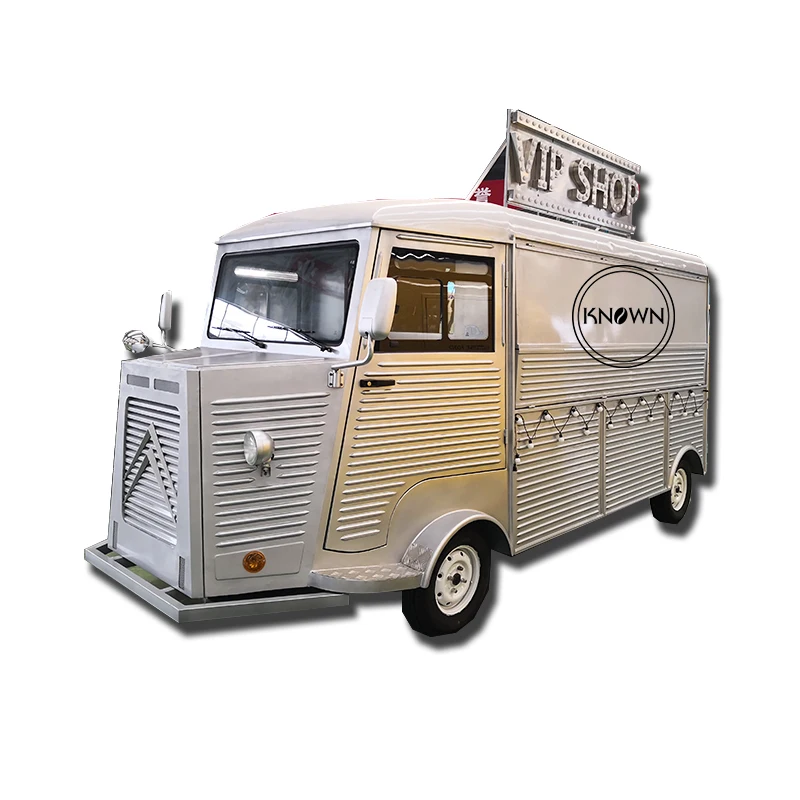 

KN-XTL2 PROMOTION SALES 4 wheels long 4m long mobile pizza food cart coffee street fast food vending truck