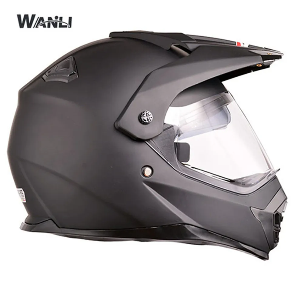 

motocicleta moto cross casco casque motorcycle helmet motocross helmets DOT approved white color hilldown helmet