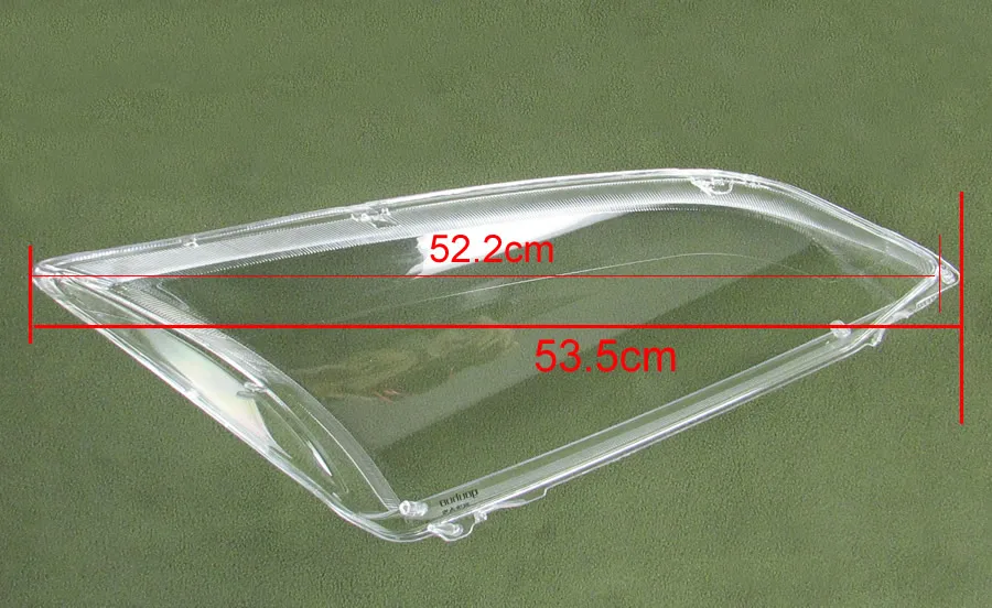Крышка фары прозрачный абажур маска PC крышка закаленная обработка противотуманных фар стекло для FORD Focus 2004-2008 2 шт