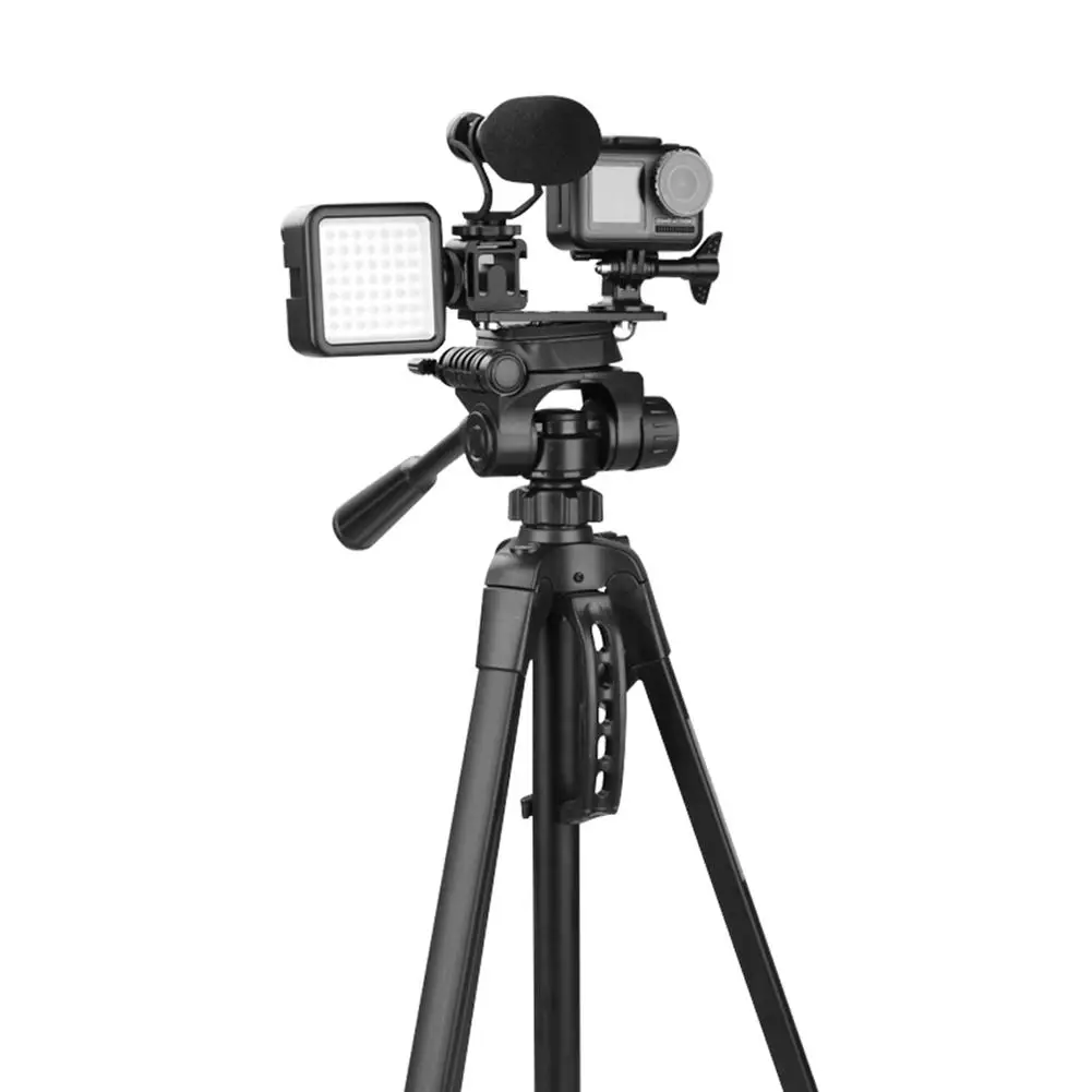 

Sport Camera Cold Boots With Three Extensions Photography Camera Accessories For OSMO Pocket ACTION For Microphone Flash Light