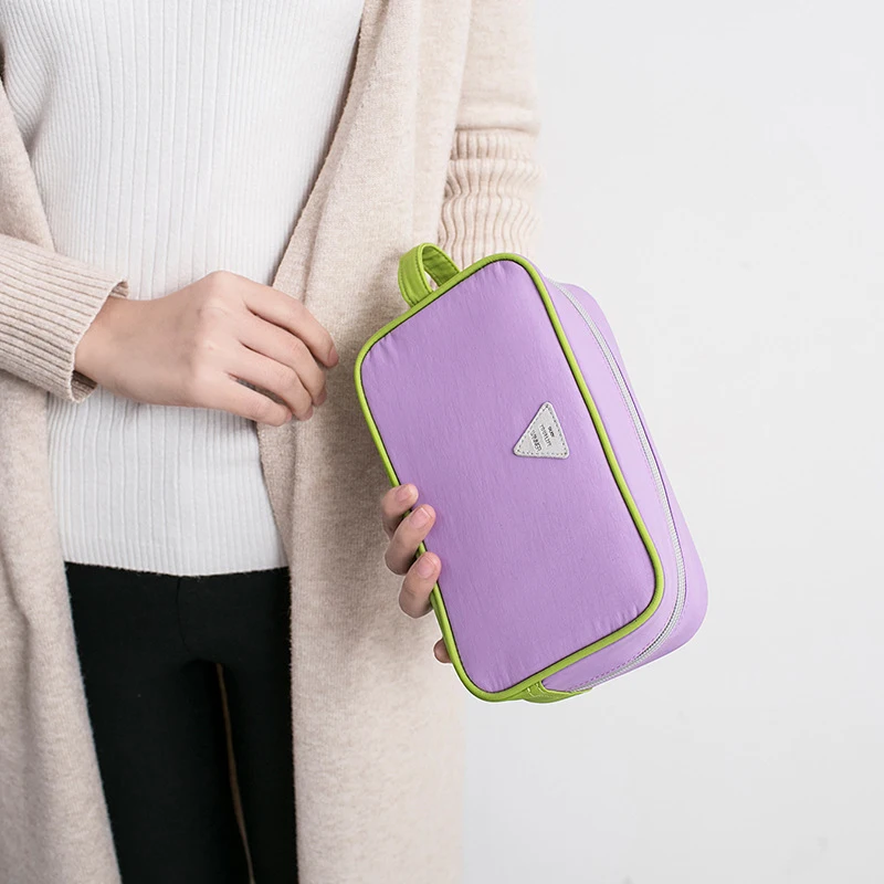 

Portable Travel Electronic Accessories Digital Cable Storage Bag Wires Gadget Organizer Zipper Pouch Mobile Supplies Product