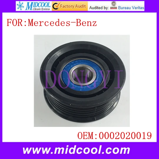 

New Belt Tensioner Idler Pulley use OE No. 0002020019 for Mercedes-Benz Chrysler Dodge