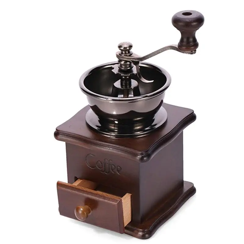 

Manual Coffee Maker Hand Coffee Beans Grinding Grinder Machine Hand Coffee Burr Mill Manual Bean Grinder