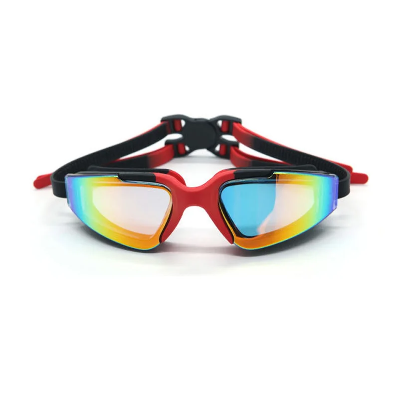 

Colorful Electroplated Swimming Glasses Men Women HD Antifog Swimming Googles 5 Colors Watertight Silicon Swimming Eyewear