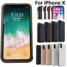 Для iphone X Внешний Аккумулятор Чехол 5000 мАч банк питания резервный аккумулятор зарядное устройство чехол для iphone X 10