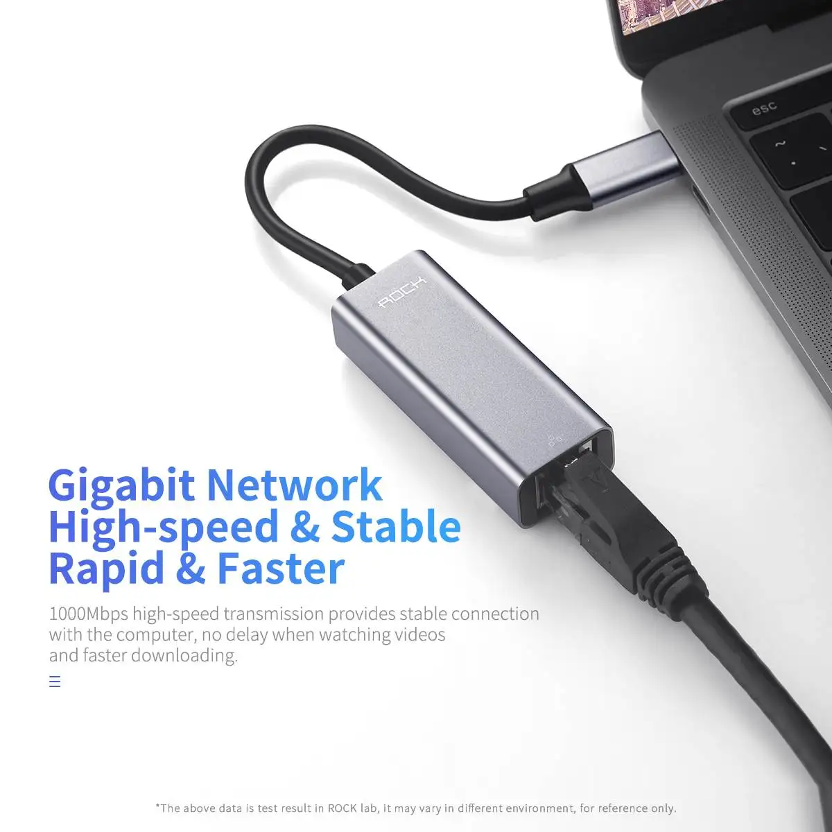 Rock концентратор USB Type C Hdmi 4K концентратор для Gigabit Ethernet Rj45 Lan USB C адаптер для Mac book Pro Thunderbolt 3 с гигабитной сетью