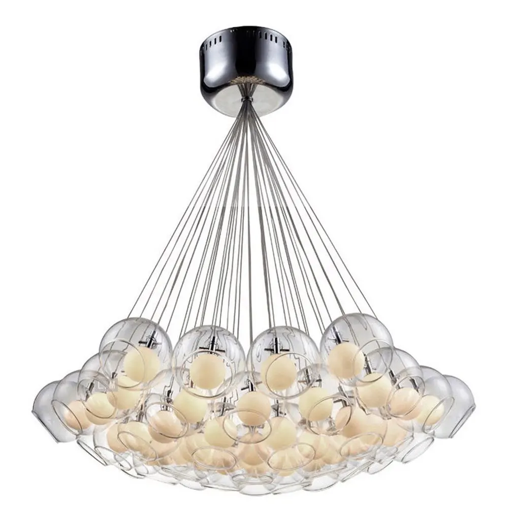 

Modern Glass Soapsuds Dining Room Pendant light Romantic Study Room Parlor Pendant lamp Restaurant Living Room Pendanr Lights