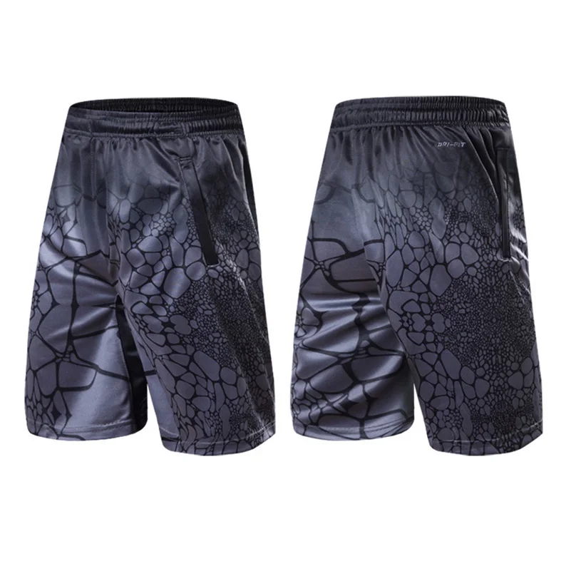 Новинка 2017 летние шорты мужская спортивная одежда водная рябь цифровая печать