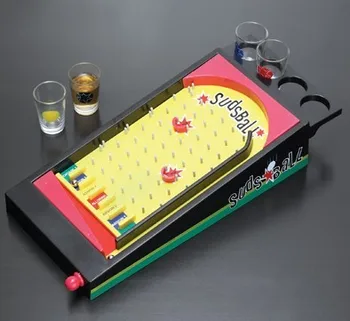 

wholesale Classical Drinking Party Game, Pinball Drinking Game Set, Shot Glass Set, Sudsball Game