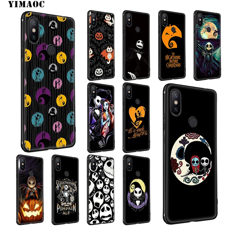 С принтом &quotКошмар перед Рождеством&quot мягкий чехол для Xiaomi mi 9T 9 8 Se 6 MAX 3 A1 A2 Lite CC9E