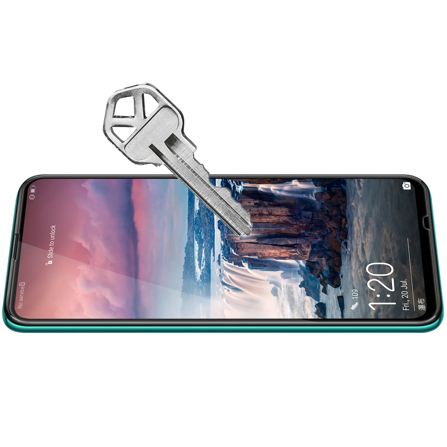 Для HUAWEI P SMART Z закаленное стекло полное покрытие протектор экрана для HUAWEI Y9 PRIME Броня стеклянная пленка(2 шт