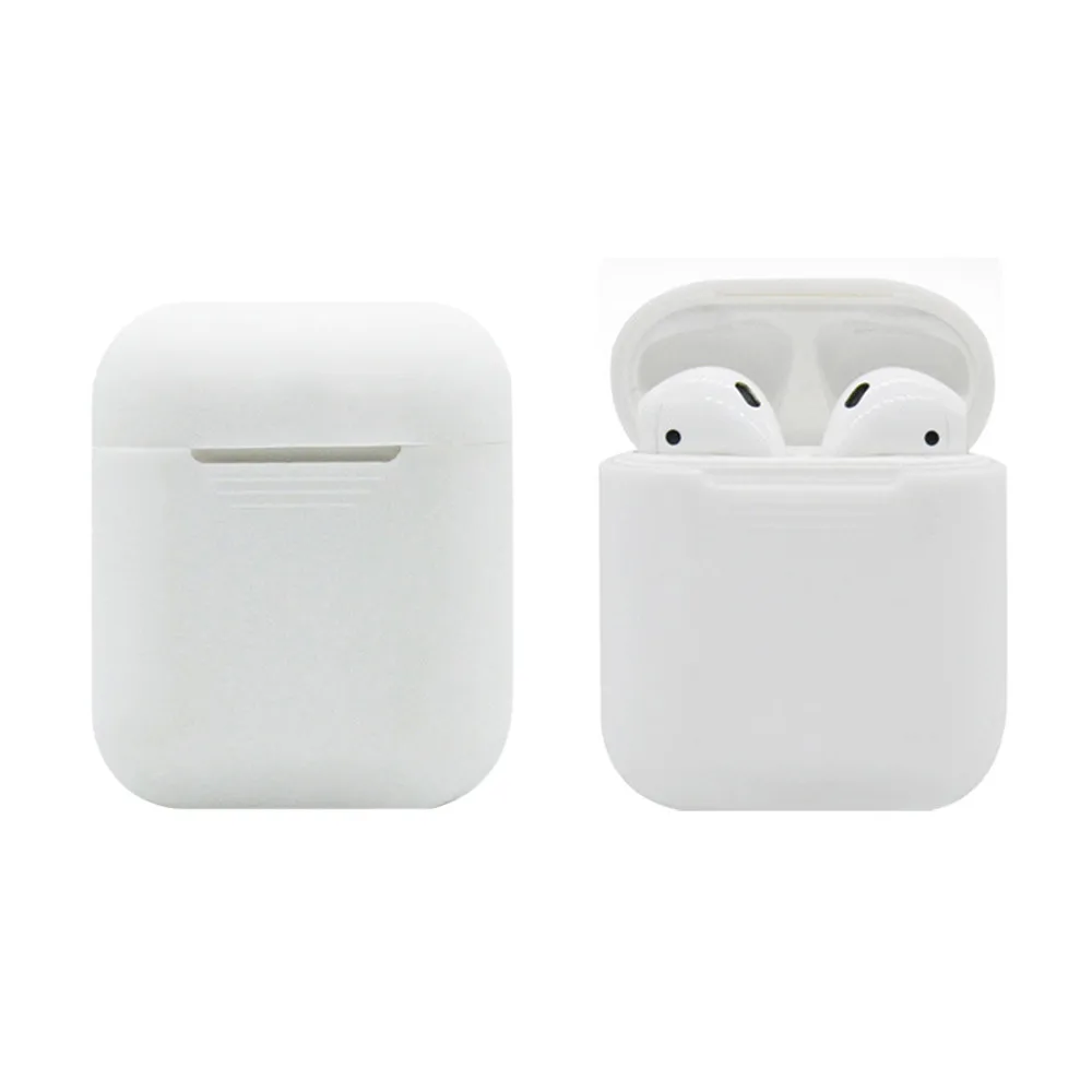 Earphone Case For AirPods Protect Box For Apple EarPods Silicone Cases Cover Protective Skin for Apple Airpod Charging Case#L25