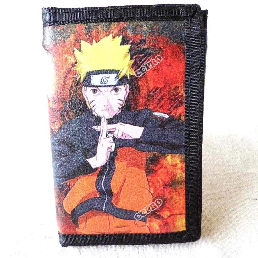 

Uzumaki Naruto & Uchiha Sasuke Short Purse/Anime NARUTO Polyester Wallet