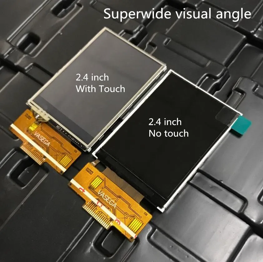 

2.4/2.8/3.2 inch SPI TFT LCD color screen ILI9341 driver IC 4 IO 240X320 display touch panel 18PIN Welding 0.8mm Superwide