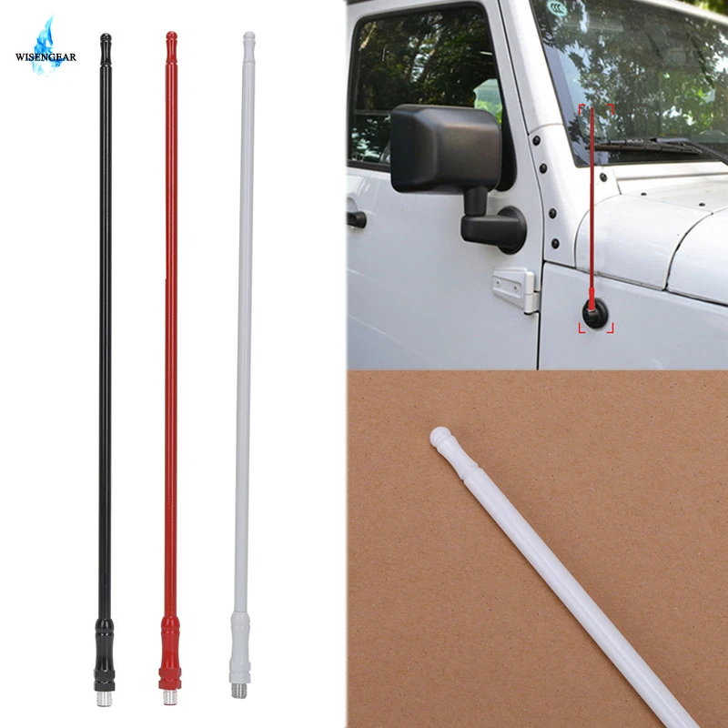 13" 8MM Car Roof AM FM Radio Antenna Amplifier Signal Aerial Masts For