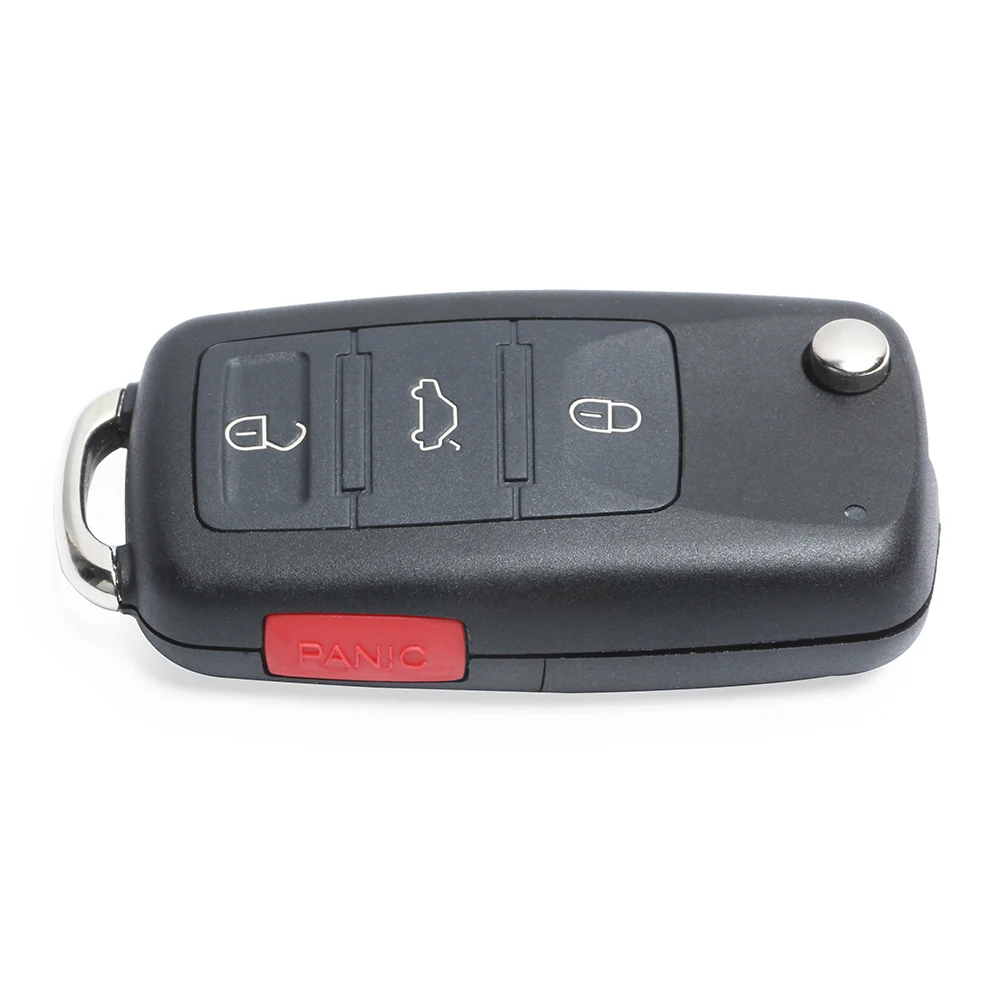 Keyecu Keyless Go Функция замена флип удаленной машине брелок 3 Кнопка 315 мГц ID46 для VW-Volkswagen Touareg 2002-2010