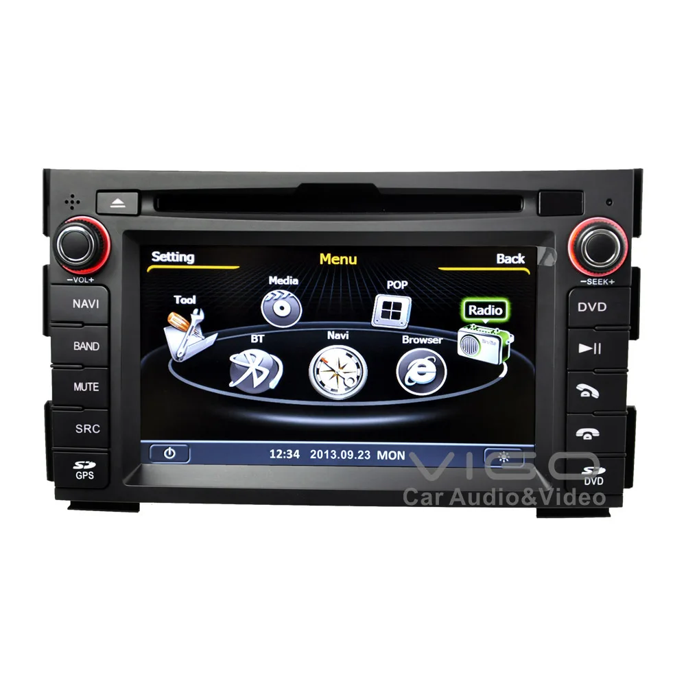 Auto Stereo GPS Navigation for Kia Ceed Radio RDS DVD Player Multimedia