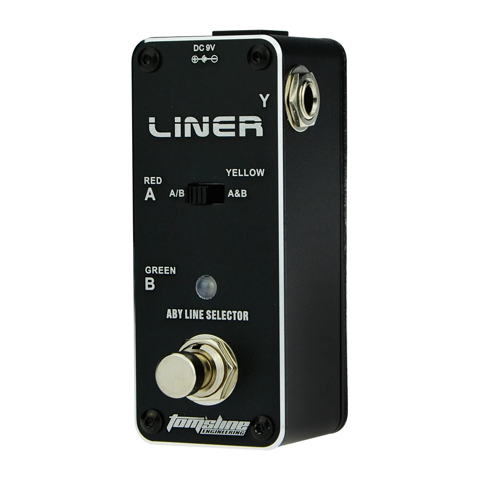 Aroma Liner Aby Line Selector Guitar Effect Pedal ALR 3 Full Metal