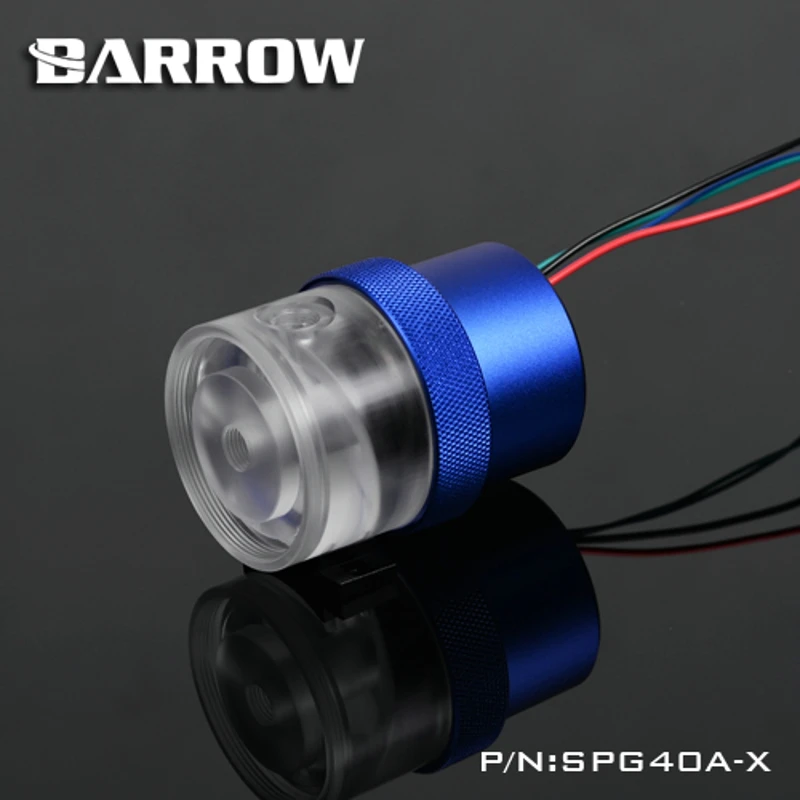 Barrow SPG40A-X 18W PWM Pumps Maximum Flow 1260L/H Compatible With D5 Series Pump Cores And Components Four-layer PCB All Solid