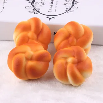 

Jumbo PU Kawaii Scented Bread Squishy Slow Rising Soft Squeeze Fun Pressure Release Kid Toy Charm Phone Straps Xmas Gifts
