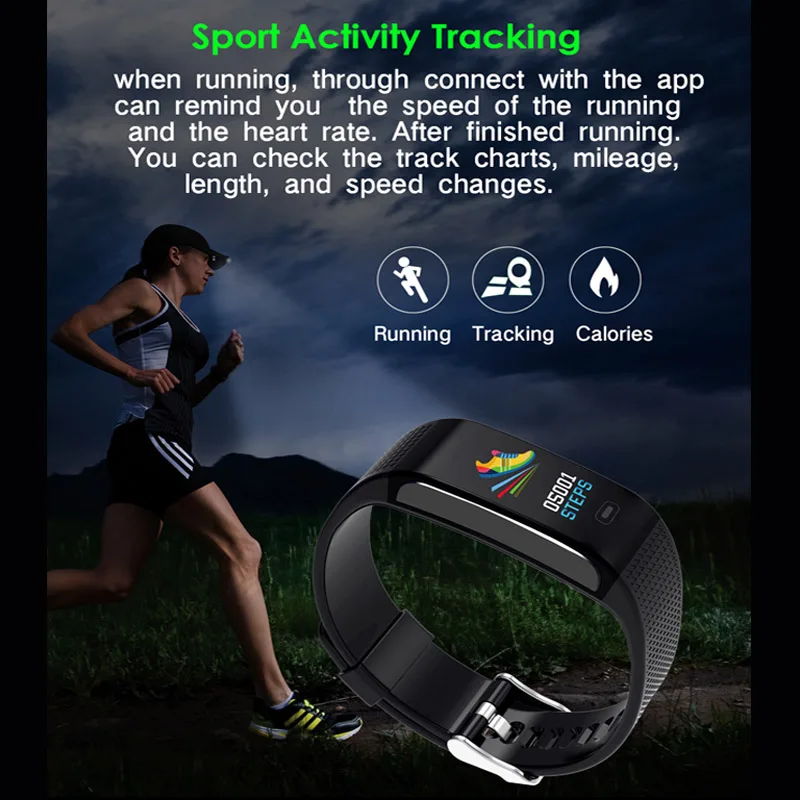 Color Screen Smart Watches Men Sports Watches Woman Health Monitoring Smart Watch Multi-function Brand Luxury Waterproof Watch