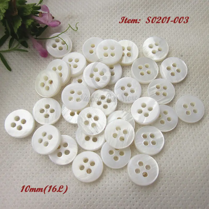 cheap white buttons