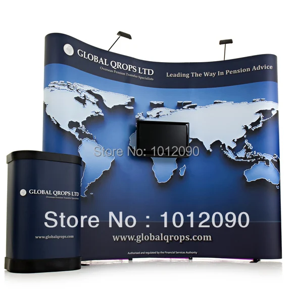 

Free Shipping/Pop up stand/Pop up dispaly/Exhibition stand/Advertising display