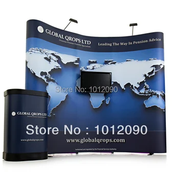 

Free Shipping/Pop up stand/Pop up dispaly/Exhibition stand/Advertising display
