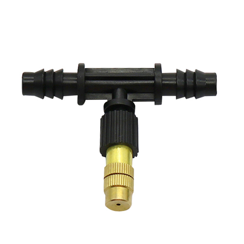 Brass micro Mist nozzle Garden Greenhouse Irrigation Fruit tree Atomized cooling Sprinkler 100 Pcs