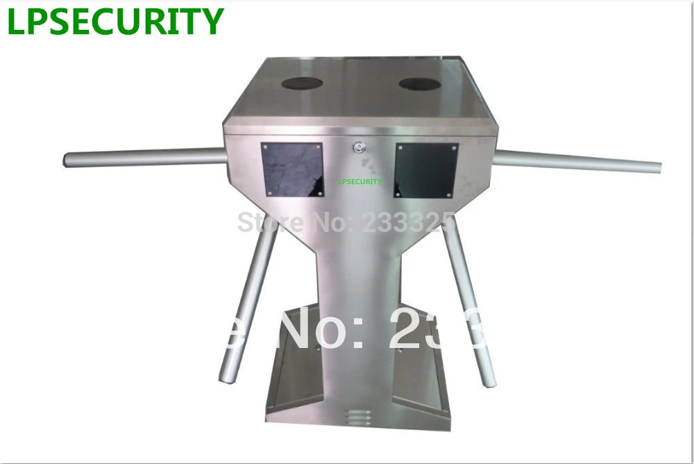 

LPSECURITY Access control system Stainless Steel Double half height Turnstile system Entrance Gate