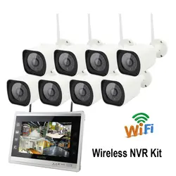 YobangSecurity беспроводной охранных CCTV системы 960 P открытый водостойкий Wi Fi IP камера товары теле и видеонаблюдения NVR комплект 12 дюймов ЖК дисплей