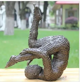 

Copper statue of Spider Man Movie Figure Sculpture crafts ornaments design figure Brass statue Home Furnishing Decor modern gift