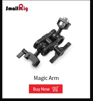 SmallRig двойной DSLR камера трения Артикуляционная рука Quick Release Ballhead удлинитель для Magic Arms(НАТО зажимы) 2111