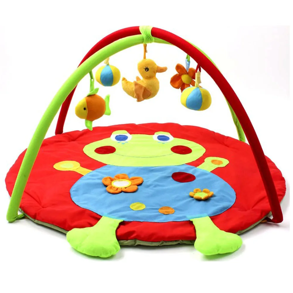  Baby Activity Gym Mat Soft Infant Floor Carpet 3D Activity Play Mat Center Babygym Toys Gift 90*90*