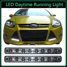 Super Bright with 8 LED font b Daytime b font font b Running b font font