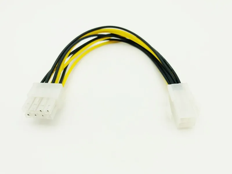 20 см ATX 4 Pin pin к 8Pin 8 EPS 12V материнская плата питания адаптер конвертер кабель для