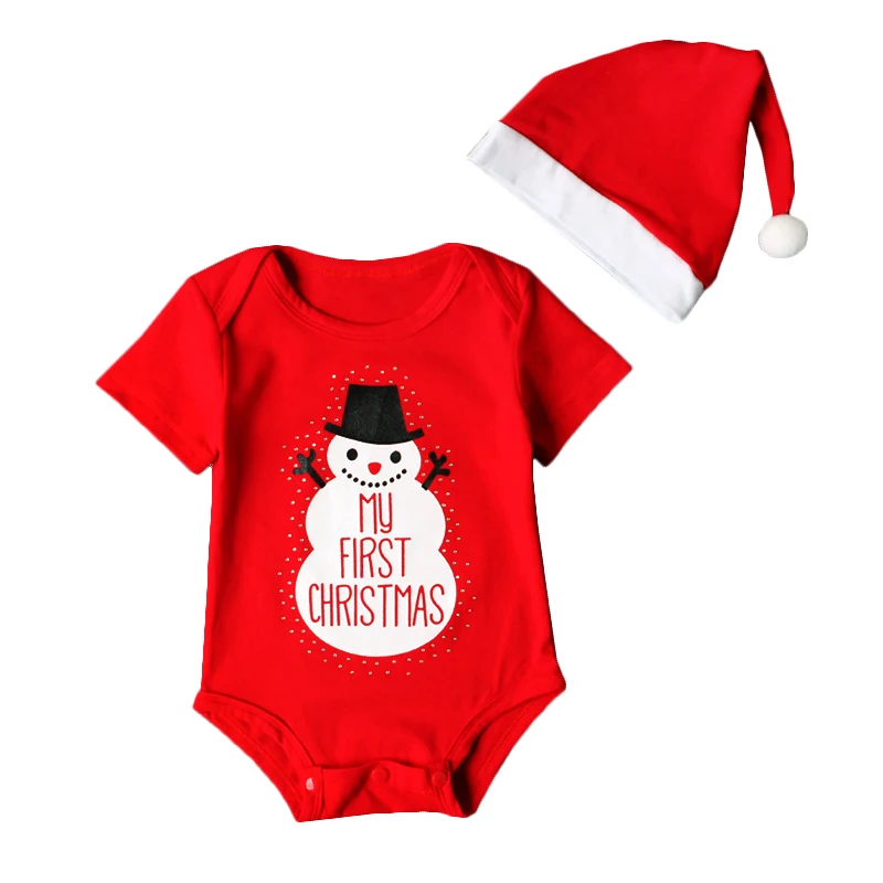 baby christmas bodysuit